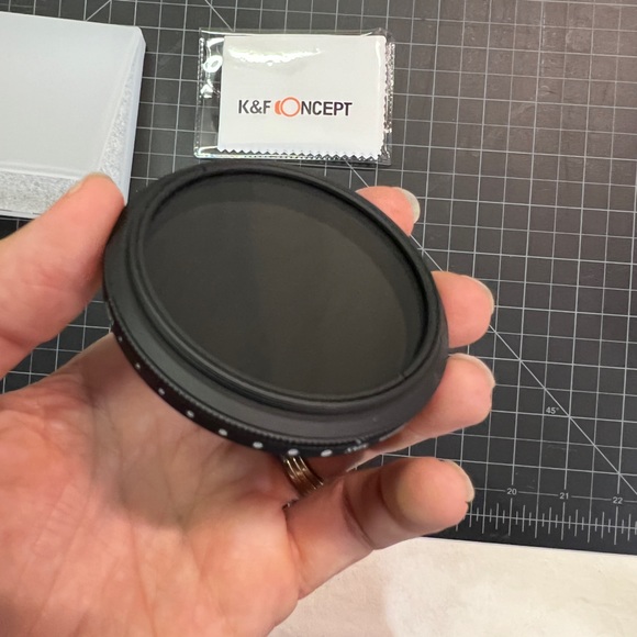 NIB K & F concept variable fader 58mm ND (neutral density) filter - Picture 6 of 6